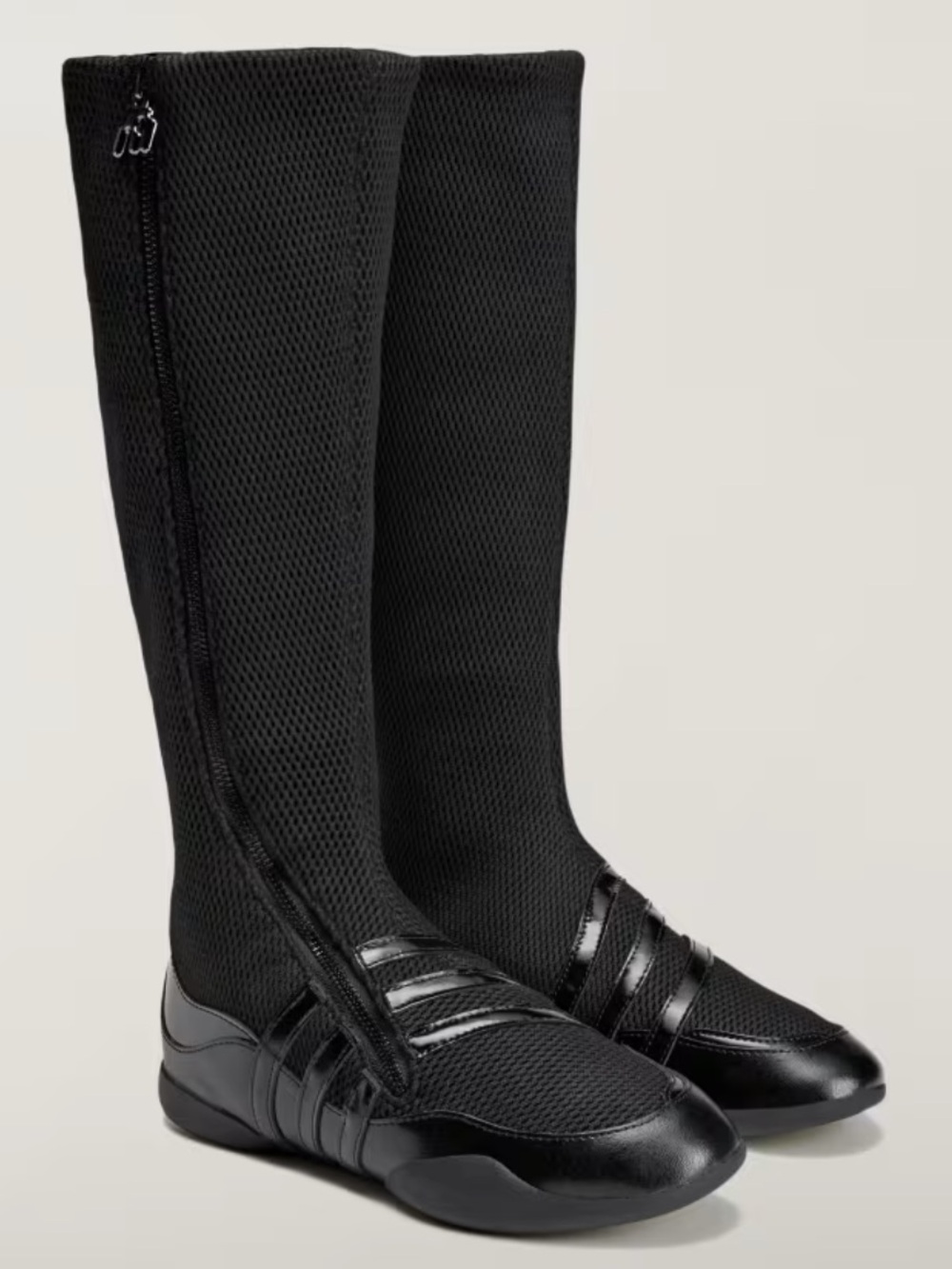 Miaou x Adidas limited edition sneaker boots high top zip side gabriette